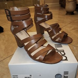 Kosta Strappy Heels Bar III